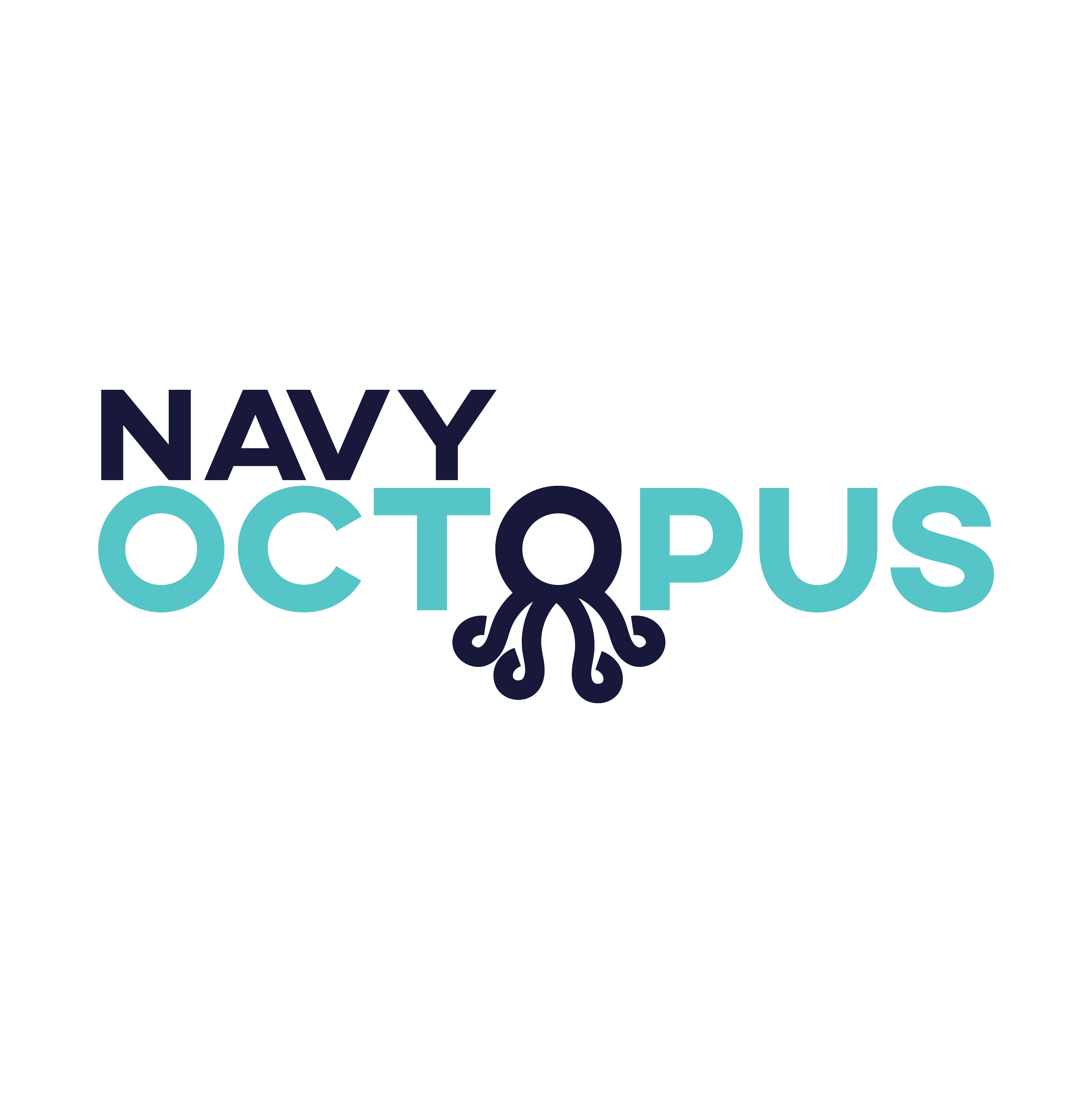 Navy Octopus Logo