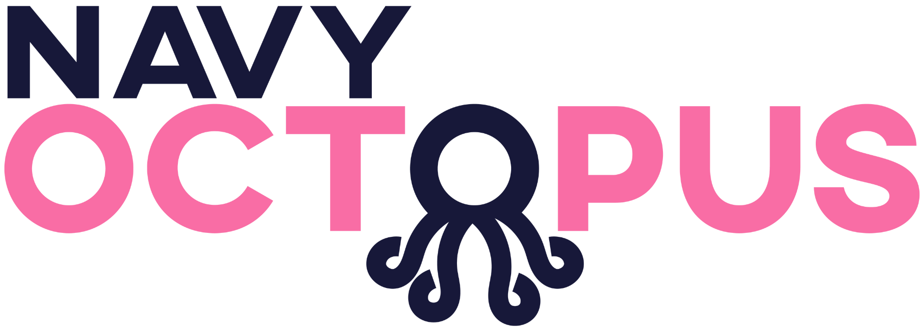 Navy Octopus Logo